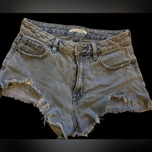 Pacsun High Rise Denim Festival Jean Shorts Size 27 Coachella